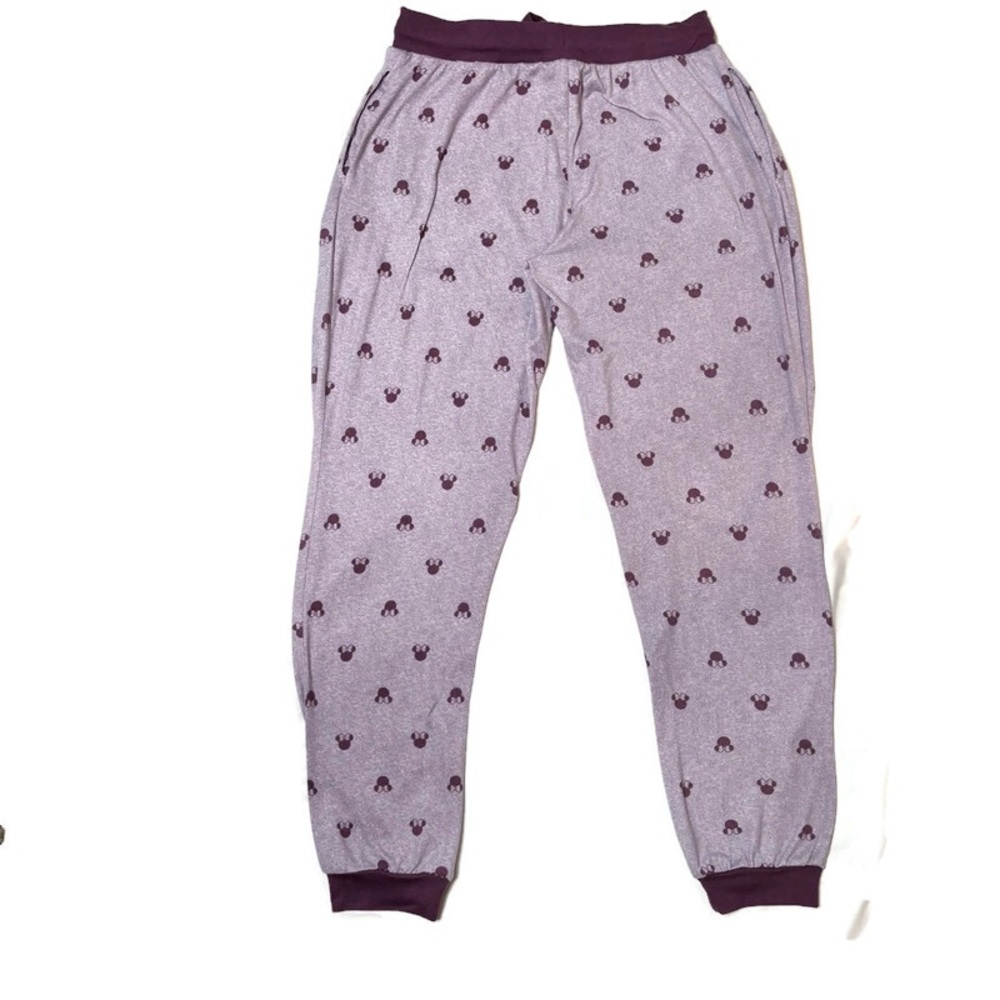 Disney Minnie Mouse Pajama Joggers Purple Size XS - Picture 2 of 6